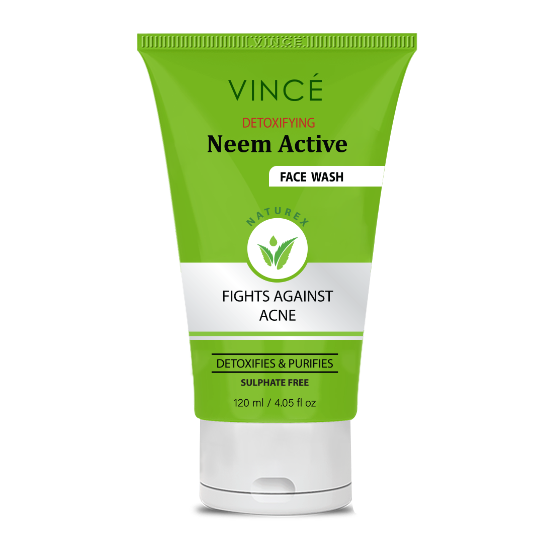 Buy Vince Neem Active Face Wash - 120ml Online in Pakistan | GlowBeauty.pk