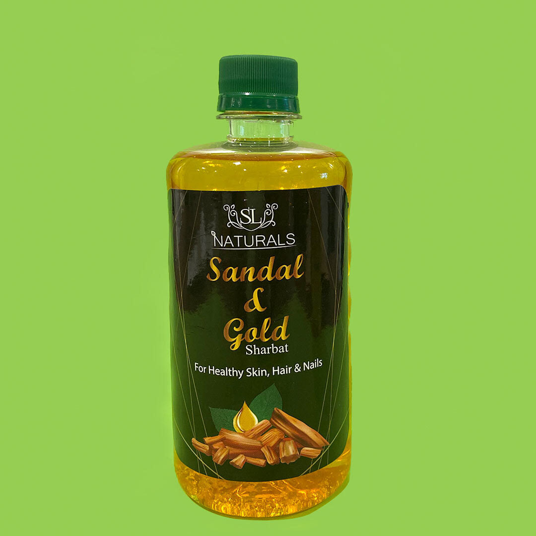 Buy SL Naturals Sandal &amp; Gold Sharbat Online in Pakistan | GlowBeauty.pk