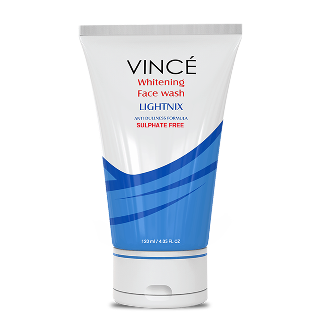 Buy Vince LIGHTNIX Lightening Face Wash - 120ml Online in Pakistan | GlowBeauty.pk